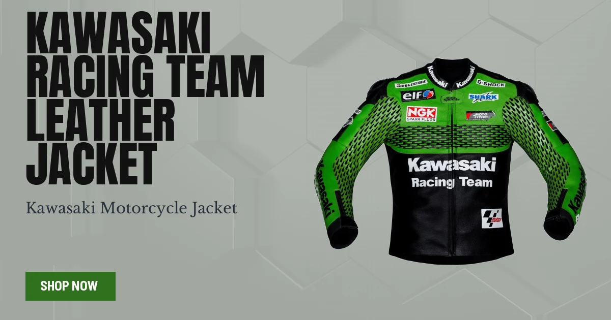 Kawasaki Racing Team Leather Jacket WSBK 2023 - Race Replica