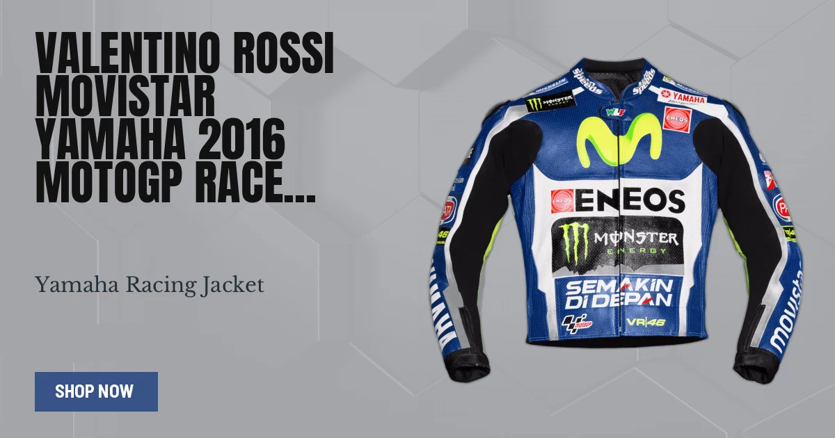 Valentino Rossi MotoGP Racing Jacket Yamaha 2016 - Race Fit