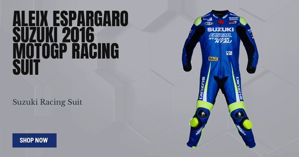 Aleix Espargaro MotoGP Racing Suit Suzuki 2016 - Race Fit