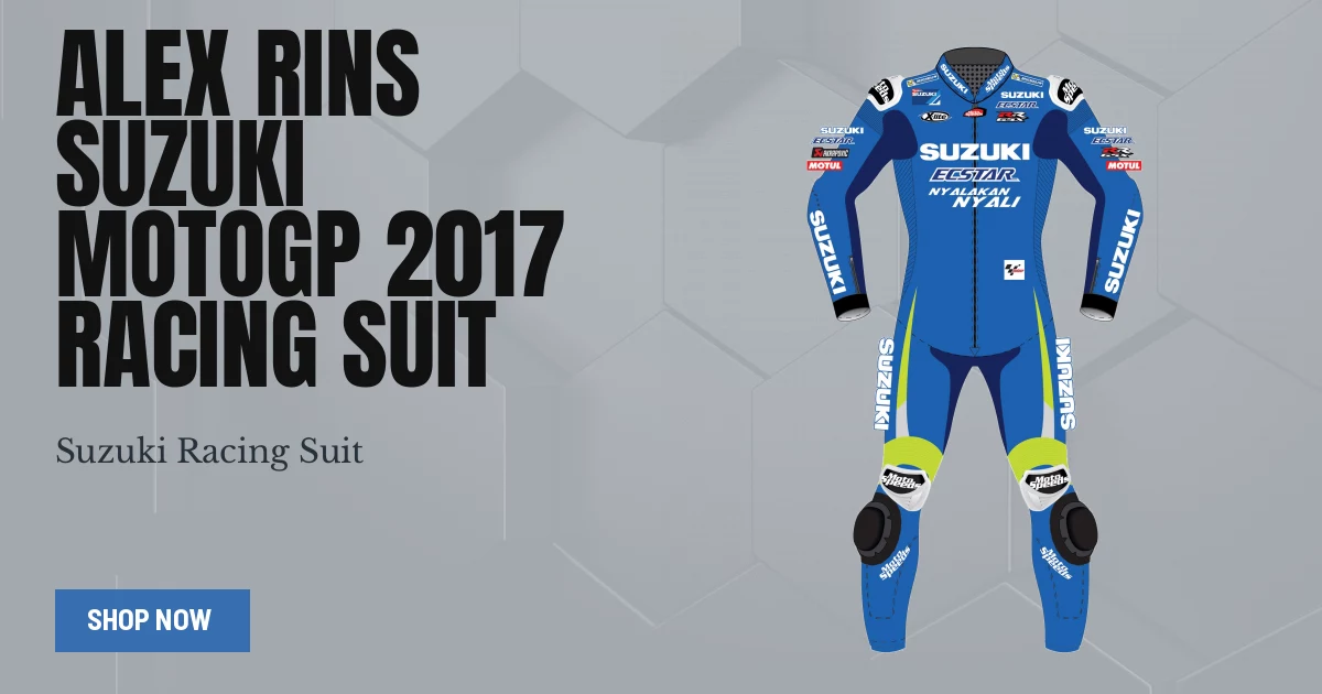Alex Rins MotoGP Racing Suit Suzuki 2017 - Rider Replica