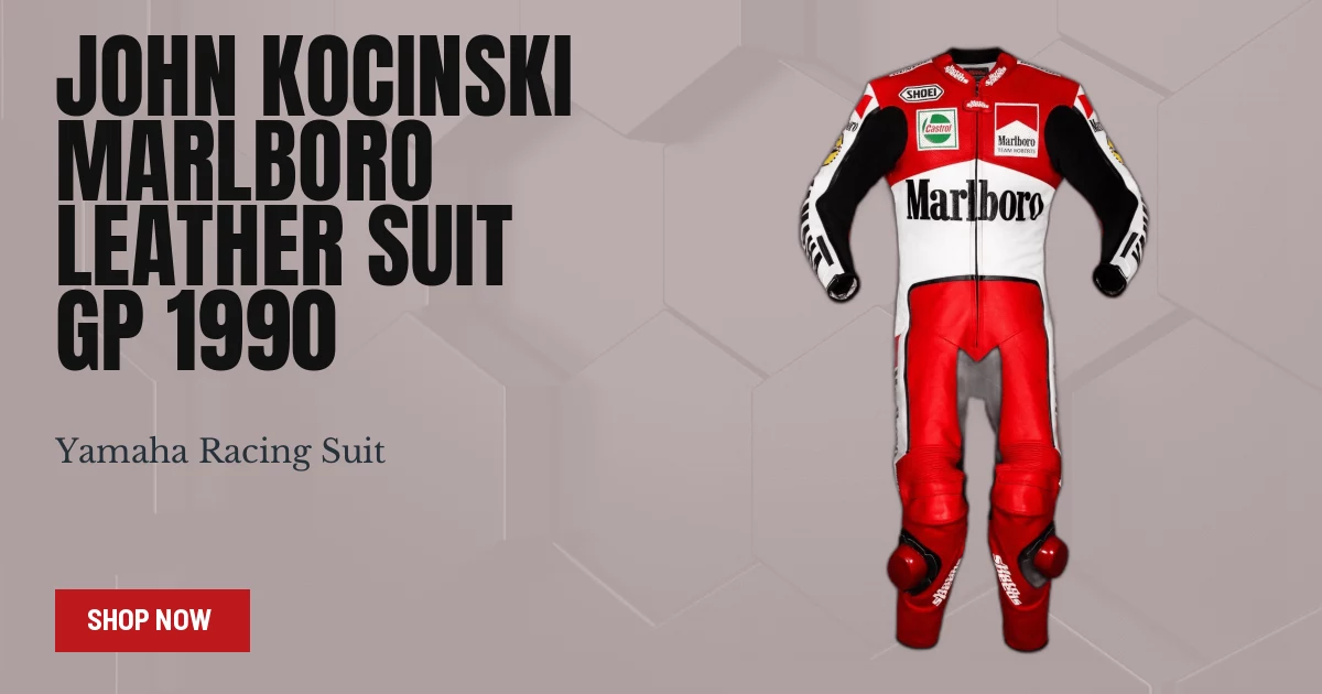John Kocinski MotoGP Racing Suit Yamaha 1990 - Race Replica