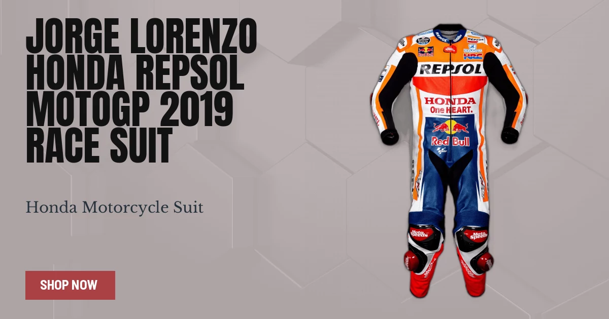Jorge Lorenzo MotoGP Racing Suit Honda 2019 - Race Replica