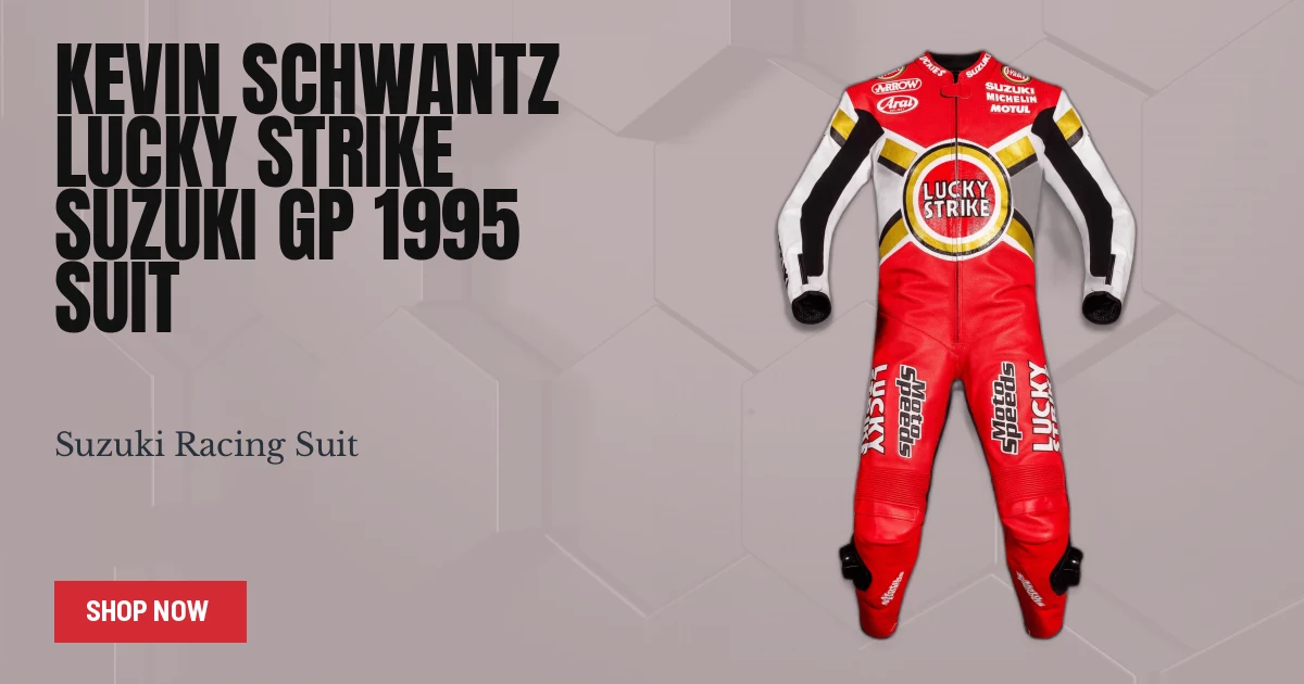Kevin Schwantz MotoGP Racing Suit Suzuki 1995 - Race Replica