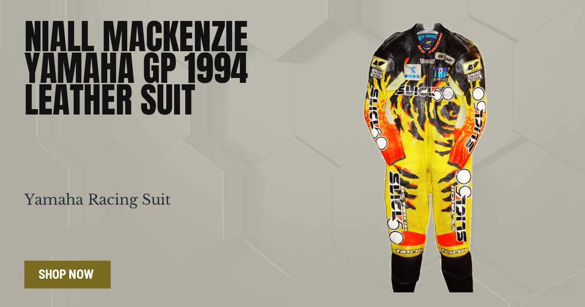 Niall Mackenzie MotoGP Racing Suit Yamaha 1994 - Race Fit
