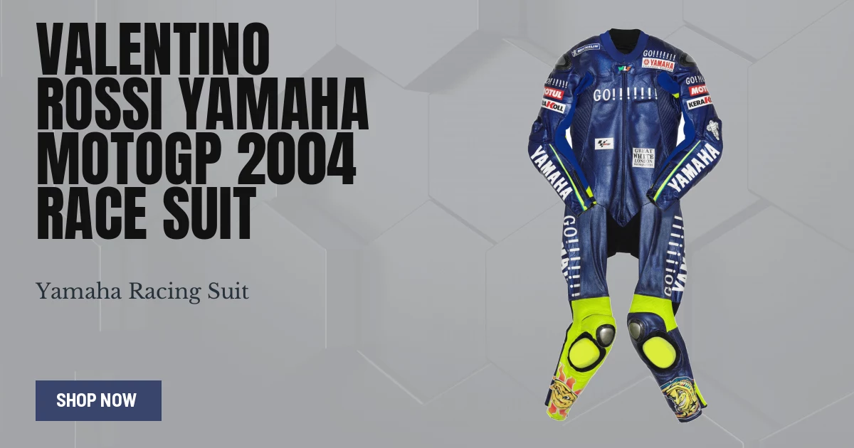 Valentino Rossi 2004 MotoGP Racing Suit Yamaha - Race Fit