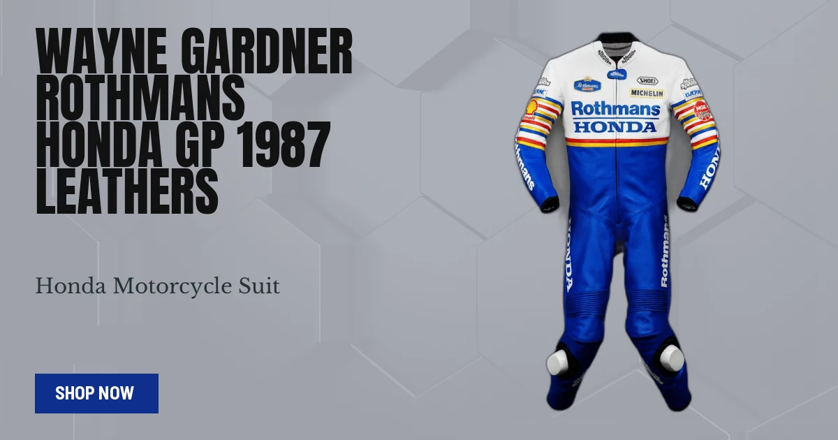 Wayne Gardner Rothmans Honda 1987 Race Suit