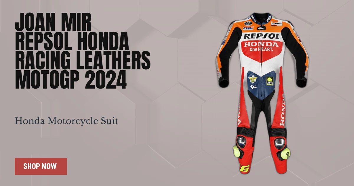 Joan Mir MotoGP Racing Suit Honda 2024 - Race Replica