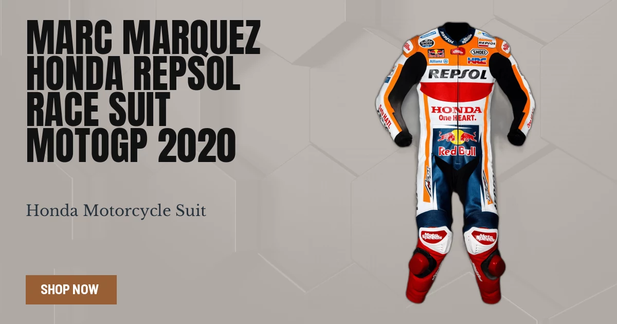 Marc Marquez MotoGP Racing Suit Honda 2020 - Season Livery