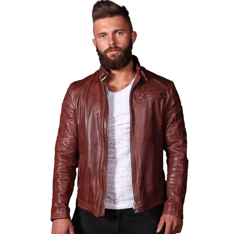 Mens Leather Clothing - Jackets, Coats & Vests