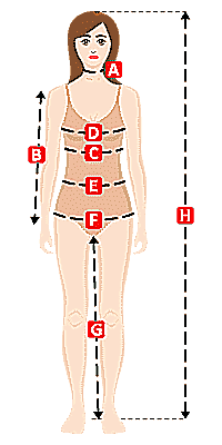 Size Chart Women Suit